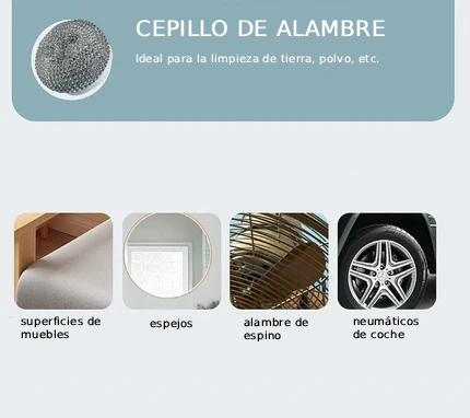 Cepillo Eléctrico de Limpieza para Cocina