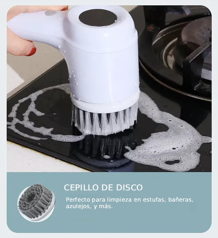 Cepillo Eléctrico de Limpieza para Cocina