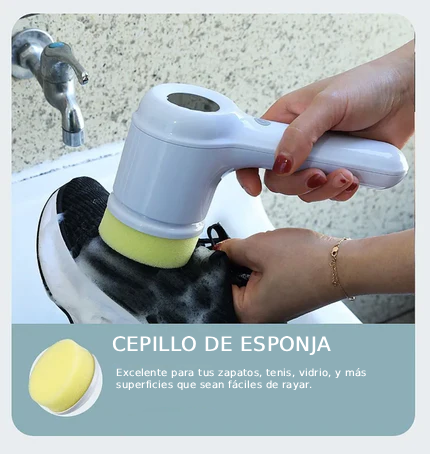 Cepillo Eléctrico de Limpieza para Cocina